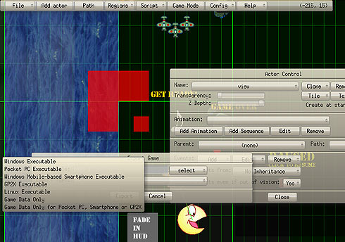 Screenshot of Game Editor 1.3.4